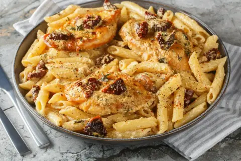 Penne con pollo - prosty przepis na pyszne danie, które zaskoczy